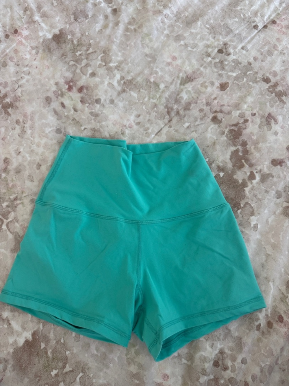 Born Primitive High-Waist Teal Active Shorts